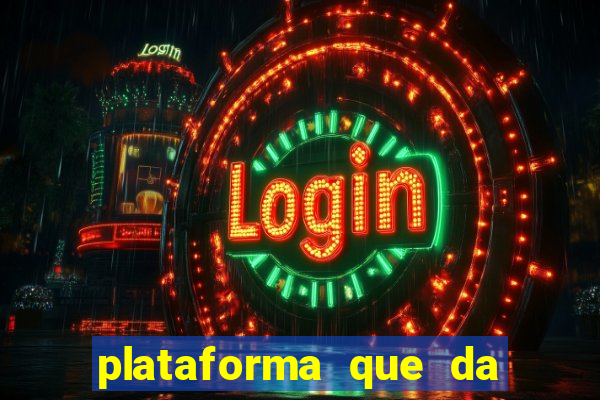 plataforma que da 30 reais para jogar